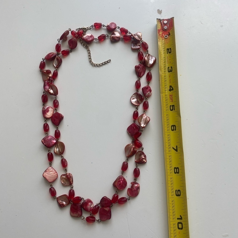 Shell Rope Long Necklace - Picture 6 of 7